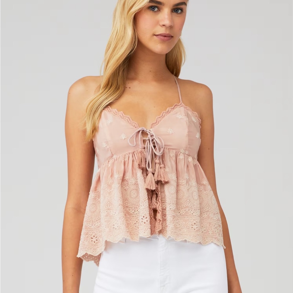 Free People Blush Jenna Cami Top